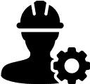 engineer, architect, construction manager icon
